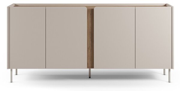 Komoda v dekore duba v krémovo-prírodnej farbe 180x82x40 cm Lucile – Marckeric