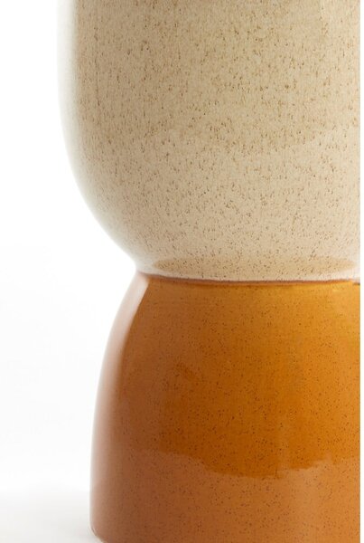 Keramický okrúhly odkladací stolík ø 28,5 cm Finca – Light & Living