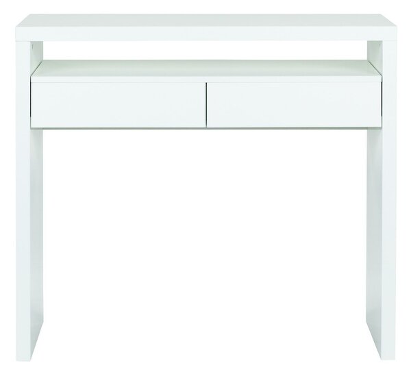 Pracovný stôl s výsuvnou doskou Console Mel