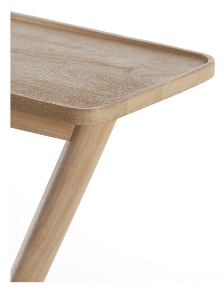 Odkladací stolík z mangového dreva 42x45 cm Qiano – Light & Living