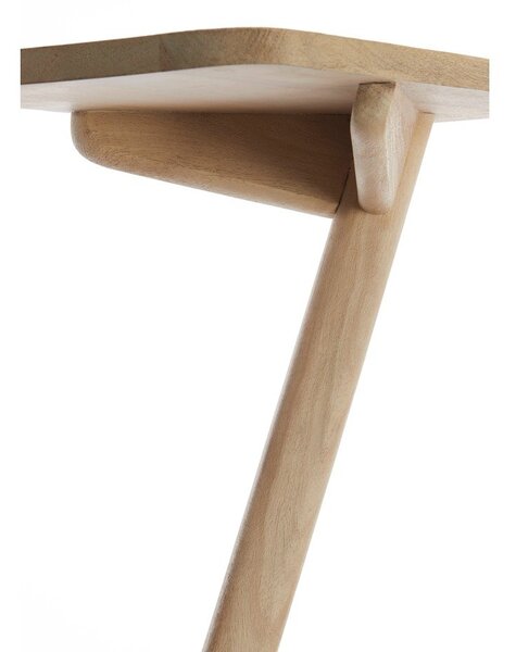 Odkladací stolík z mangového dreva 42x45 cm Qiano – Light & Living