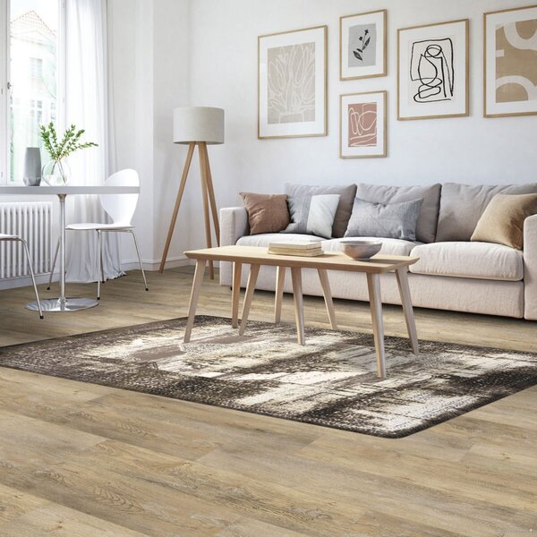 Berfin Dywany , Kusový koberec Zara 8372 Beige Star, 140x190, hnedá, kancelária