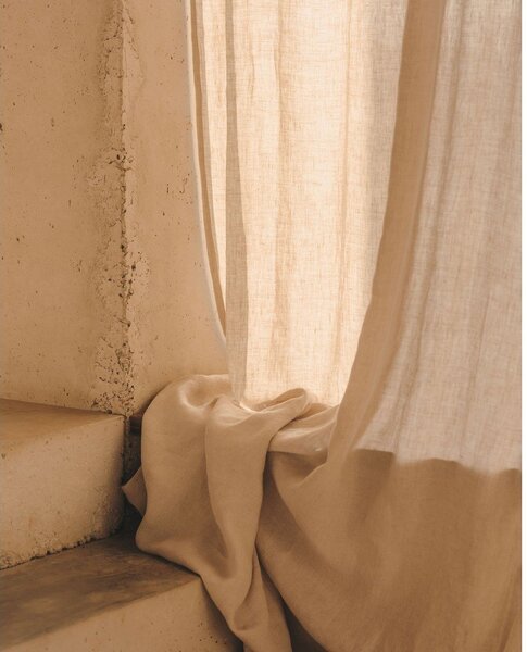 Béžový záves 140x260 cm Mahina – Kave Home