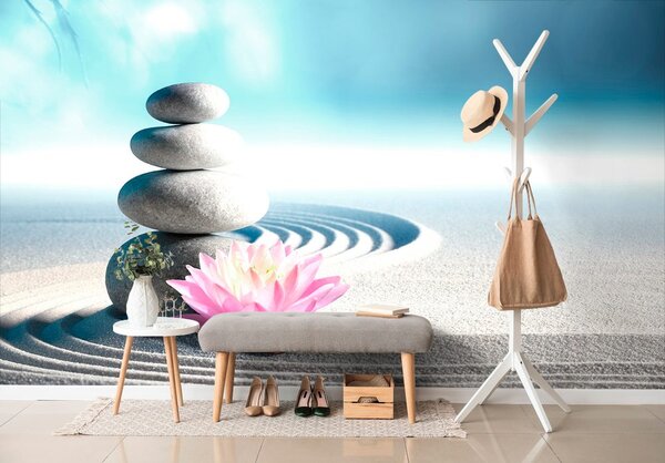 Tapeta wellness kamene