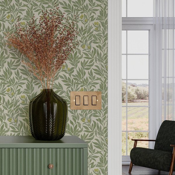 Tapety Vír olivových listov, Tapety boho, a00026 : Uwalls.sk