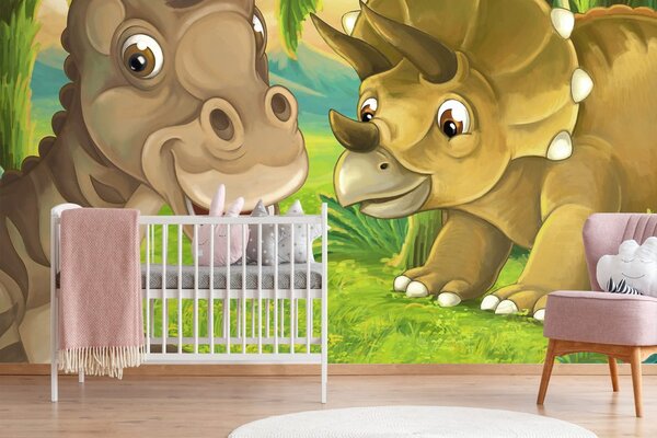 Tapeta veselé dinosaury