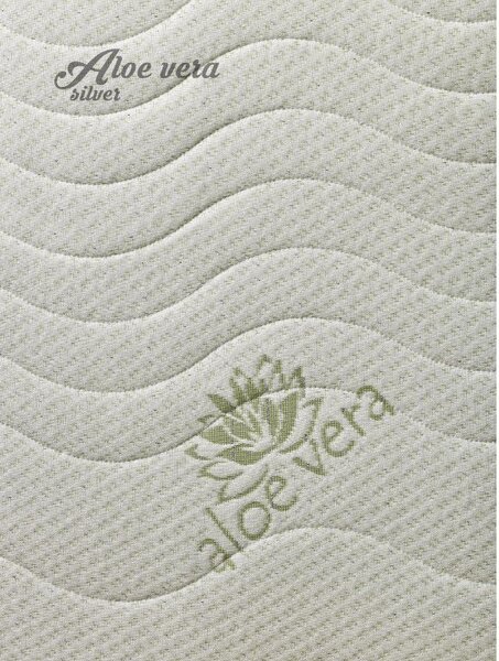 TEXPOL Kvalitný penový matrac PEGAS PLUS Rozmer: 195x80, Poťahová látka: Aloe Vera Silver