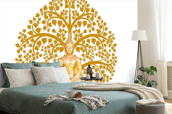Tapeta Budha so stromom života