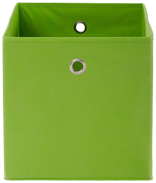 SKLADACÍ BOX, kov, textil, kartón, 32/32/32 cm Carryhome - Úložné boxy & dekoračné boxy