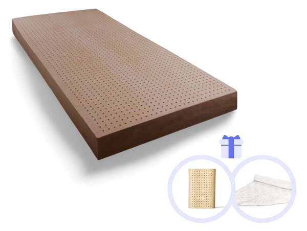 Novaya Detský latexový matrac 100% prírodný (nezónový) Rozmer: 200x80, Poťahová látka: Aloe Vera, Výška: 12 cm