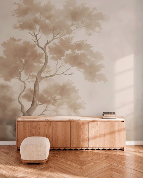 Tapety Strom imitujúci rozmazaný akvarel, Fototapety s prírodnými motívmi, w03471 : Uwalls.sk