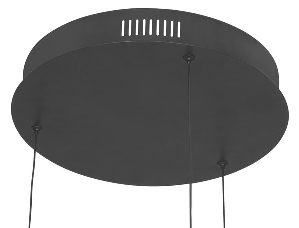 ZÁVESNÉ LED SVIETIDLO, 49/23/150 cm Novel - Interiérové svietidlá