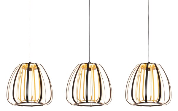 ZÁVESNÉ LED SVIETIDLO, 95/23/150 cm Novel - Interiérové svietidlá