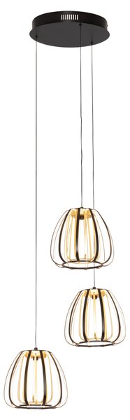 ZÁVESNÉ LED SVIETIDLO, 49/23/150 cm Novel - Interiérové svietidlá