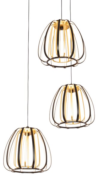 ZÁVESNÉ LED SVIETIDLO, 49/23/150 cm Novel - Interiérové svietidlá