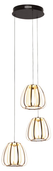 ZÁVESNÉ LED SVIETIDLO, 49/23/150 cm Novel - Interiérové svietidlá
