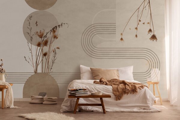 Tapety Oblúky a sušené kvety, Fototapety boho, w03449 : Uwalls.sk