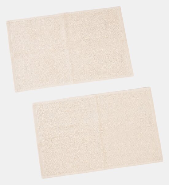 Sinsay - Jednofarebné bavlnené uteráky 2 pack - béžová