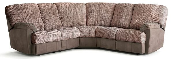 Bielastické poťahy MODULO orieškové sedák S (40-59 cm x 50-80 cm)