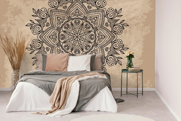 Tapeta Mandala so starodávnym nádychom