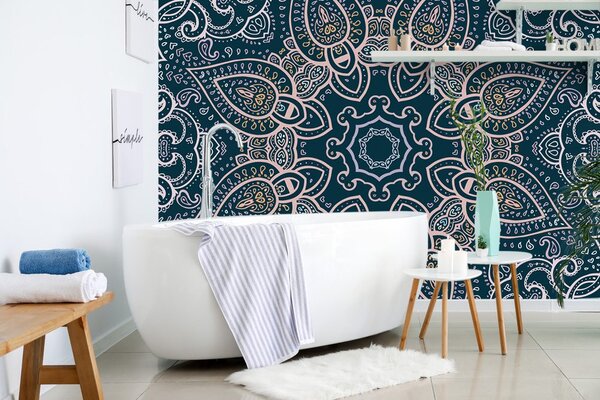 Tapeta Mandala s indickým nádychom