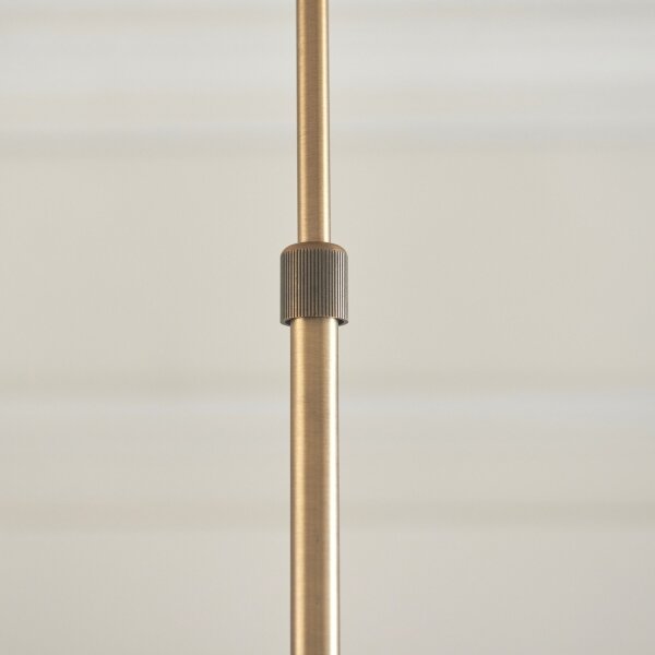 Endon 119224 - Mosadzný závesný luster na lane HAGUE 7xG9/5W/230V