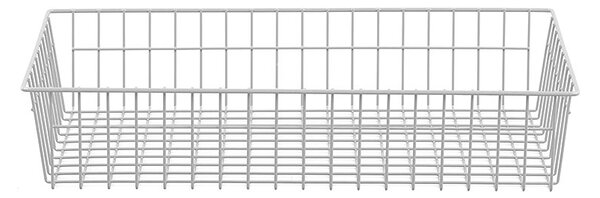 Drôtený kôš KS29 pre policu s hĺbkou 400 mm, 350(v)x600(š)x120(h) mm