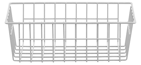 Drôtený kôš KS27 pre policu s hĺbkou 400 mm, 350(v)x200(š)x120(h) mm