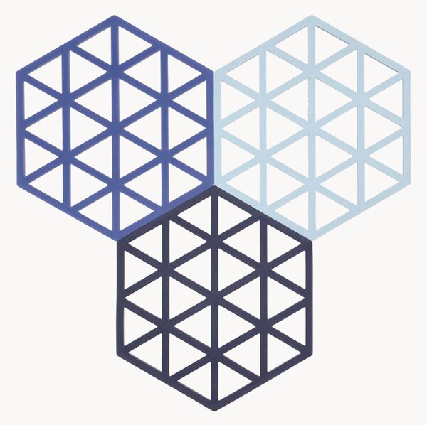 Silikónové podložky Triangles, 3 ks