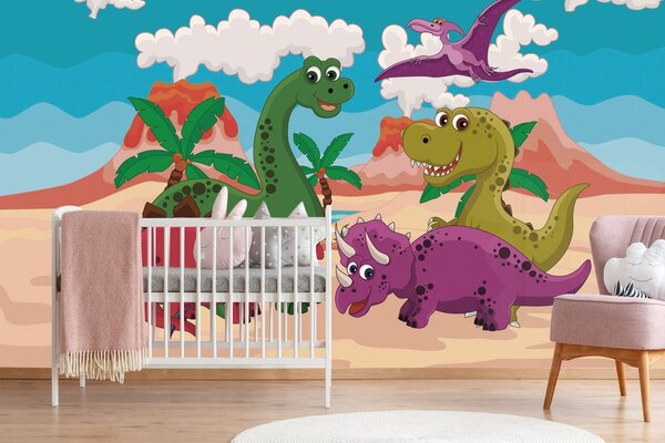 Tapeta svet dinosaurov