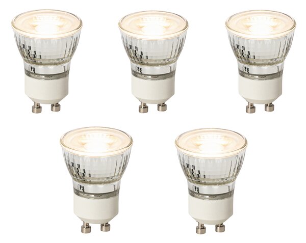 Sada 5 stmievateľných LED žiaroviek GU10 35 mm 4 W 200 lm 2700 K