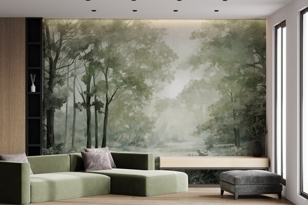 Tapety Les v šalviovej, Fototapety s prírodnými motívmi, w09210v2 : Uwalls.sk