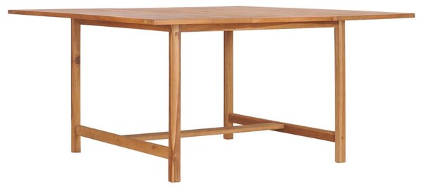 Záhradný stôl 150x150x76 cm, tíkový masív