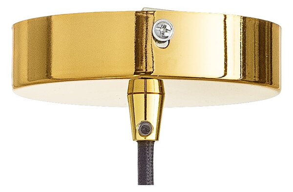 Jantárové závesné svietidlo so skleneným tienidlom ø 22 cm Adar – Bloomingville
