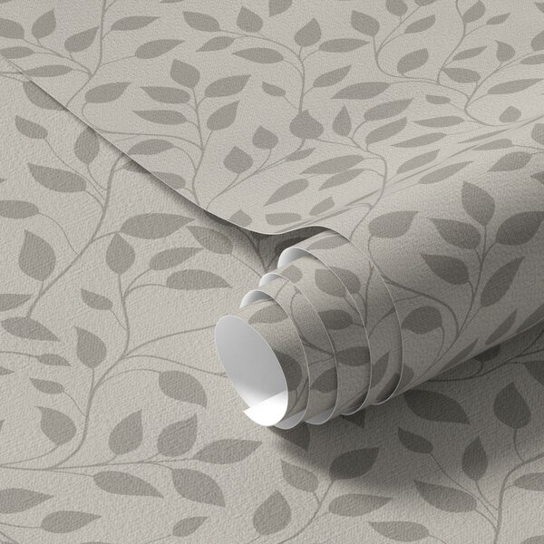 Tapety Listy taupe na oblých stonkách, Tapety kvety, a00386 : Uwalls.sk