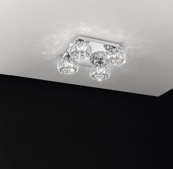 Eglo 39009 - LED stropné svietidlo CORLIANO 4xLED/5W/230V