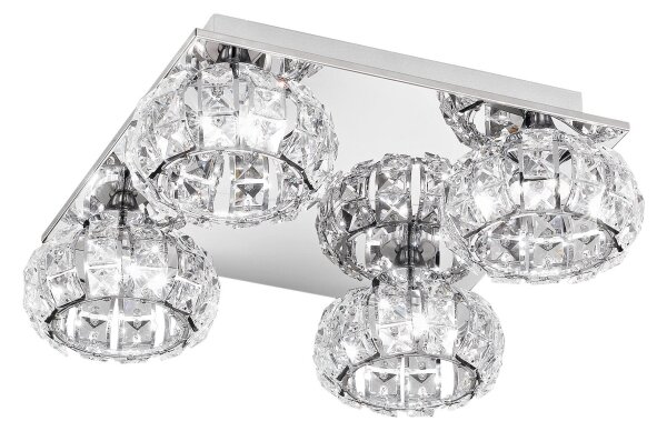 Eglo 39009 - LED stropné svietidlo CORLIANO 4xLED/5W/230V
