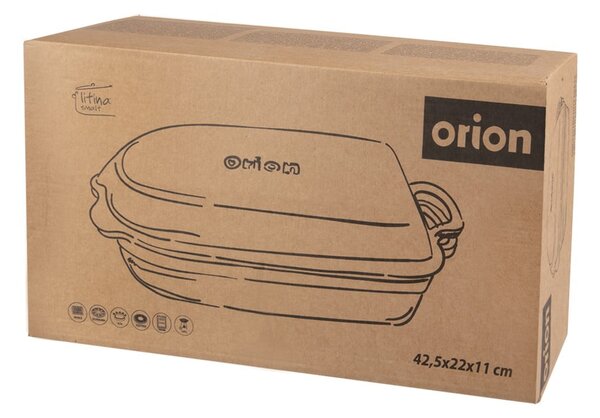 Liatinový pekáč 22x42,5 cm LITINA SMALT – Orion