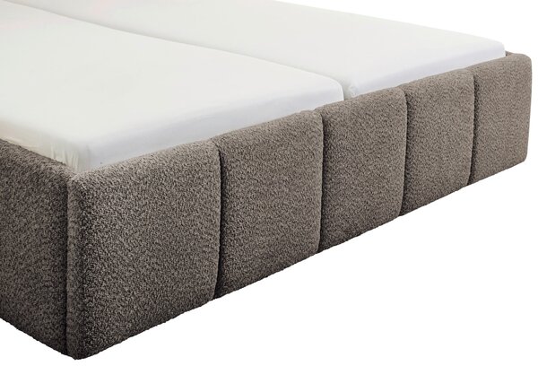 ČALÚNENÁ POSTEĽ, 180/200 cm, antracitová Xora - Online Only spálne, Online Only