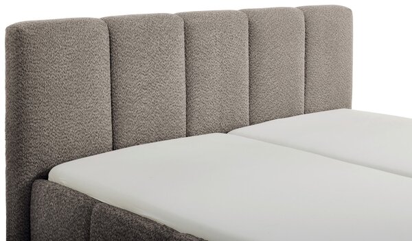 ČALÚNENÁ POSTEĽ, 180/200 cm, antracitová Xora - Online Only spálne, Online Only