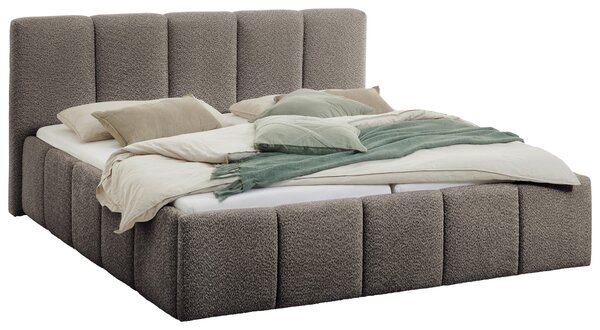 ČALÚNENÁ POSTEĽ, 180/200 cm, antracitová Xora - Online Only spálne, Online Only
