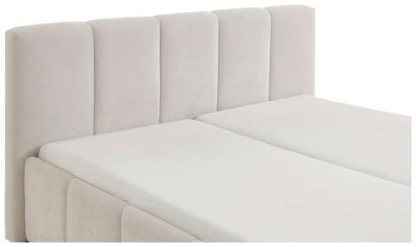 ČALÚNENÁ POSTEĽ, 180/200 cm, béžová Xora - Online Only spálne, Online Only
