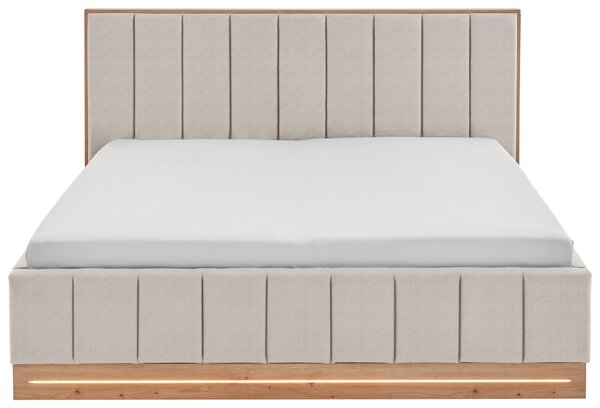 ČALÚNENÁ POSTEĽ, 180/200 cm, béžová Chameo - Online Only spálne, Online Only