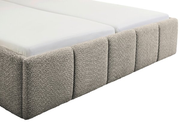 ČALÚNENÁ POSTEĽ, 180/200 cm, sivá Xora - Online Only spálne, Online Only