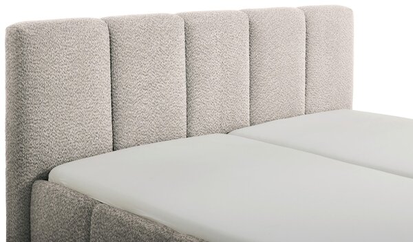 ČALÚNENÁ POSTEĽ, 180/200 cm, sivá Xora - Online Only spálne, Online Only