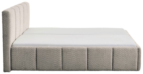 ČALÚNENÁ POSTEĽ, 180/200 cm, sivá Xora - Online Only spálne, Online Only
