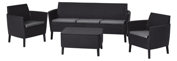 Záhradný set SALOMON 3 seater | grafit
