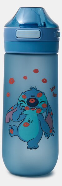 Sinsay - Fľaša na vodu s rúčkou a slamkou Stitch - viacfarebná
