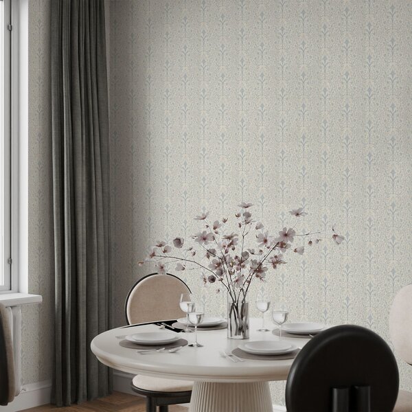 Tapety Jemný záhradný damask, Tapety orientálny štýl, a00578 : Uwalls.sk