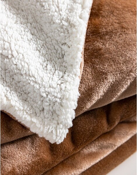 Obojstranná deka sherpa a fleece